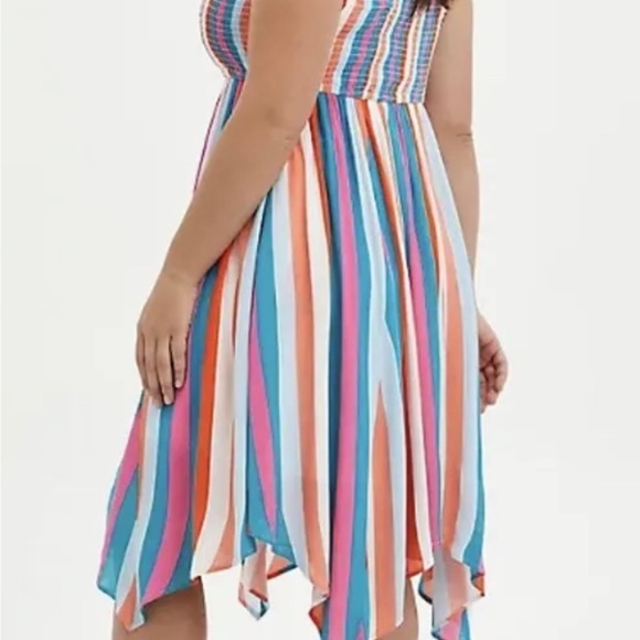 Torrid new multicolor stripes sleeveless dress size 3 - Picture 2 of 6